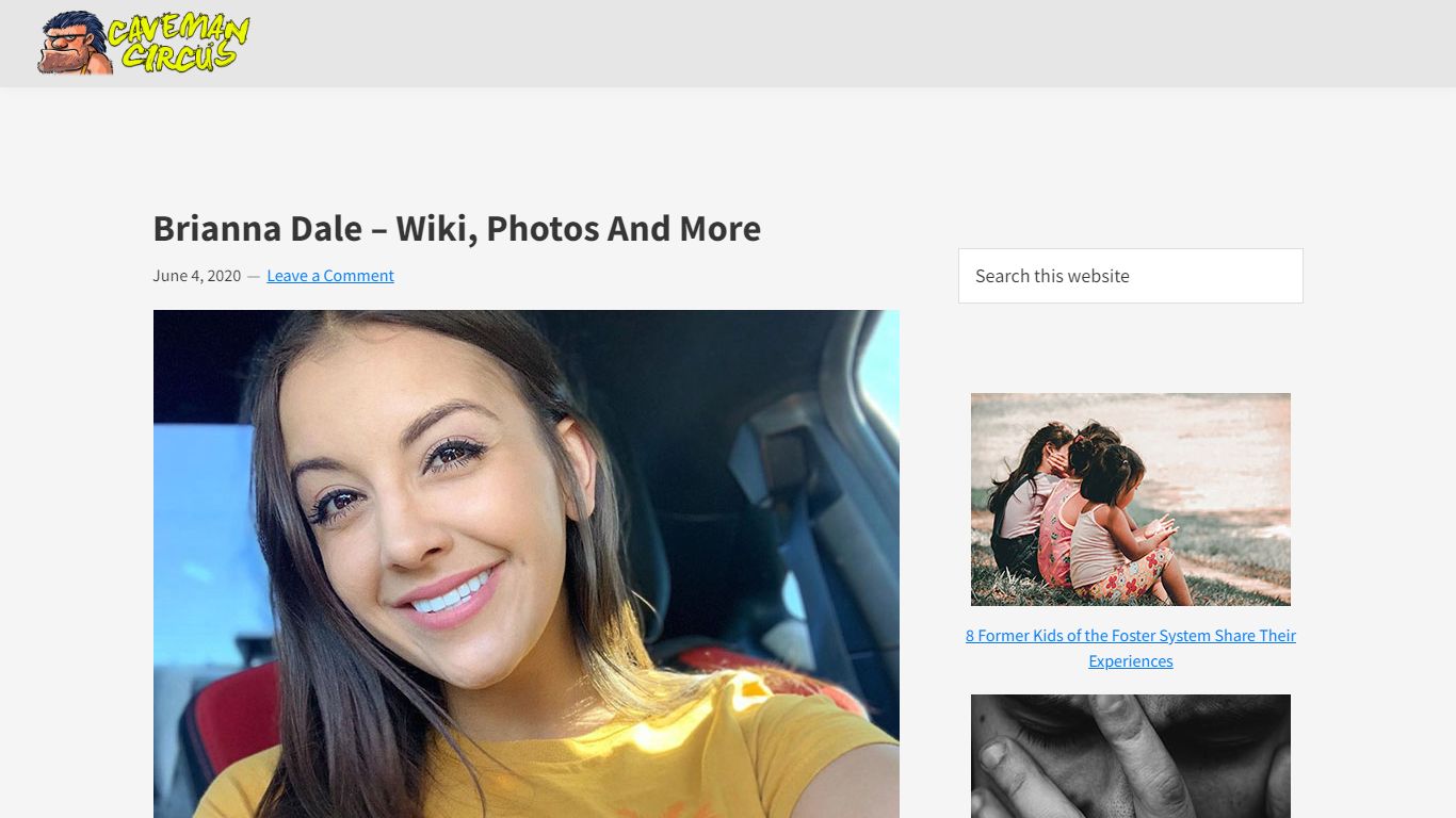 Brianna Dale - Wiki, Photos And More - Caveman Circus