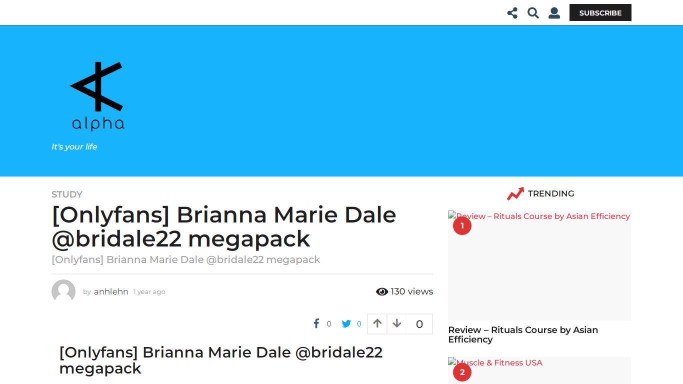 [Onlyfans] Brianna Marie Dale @bridale22 megapack